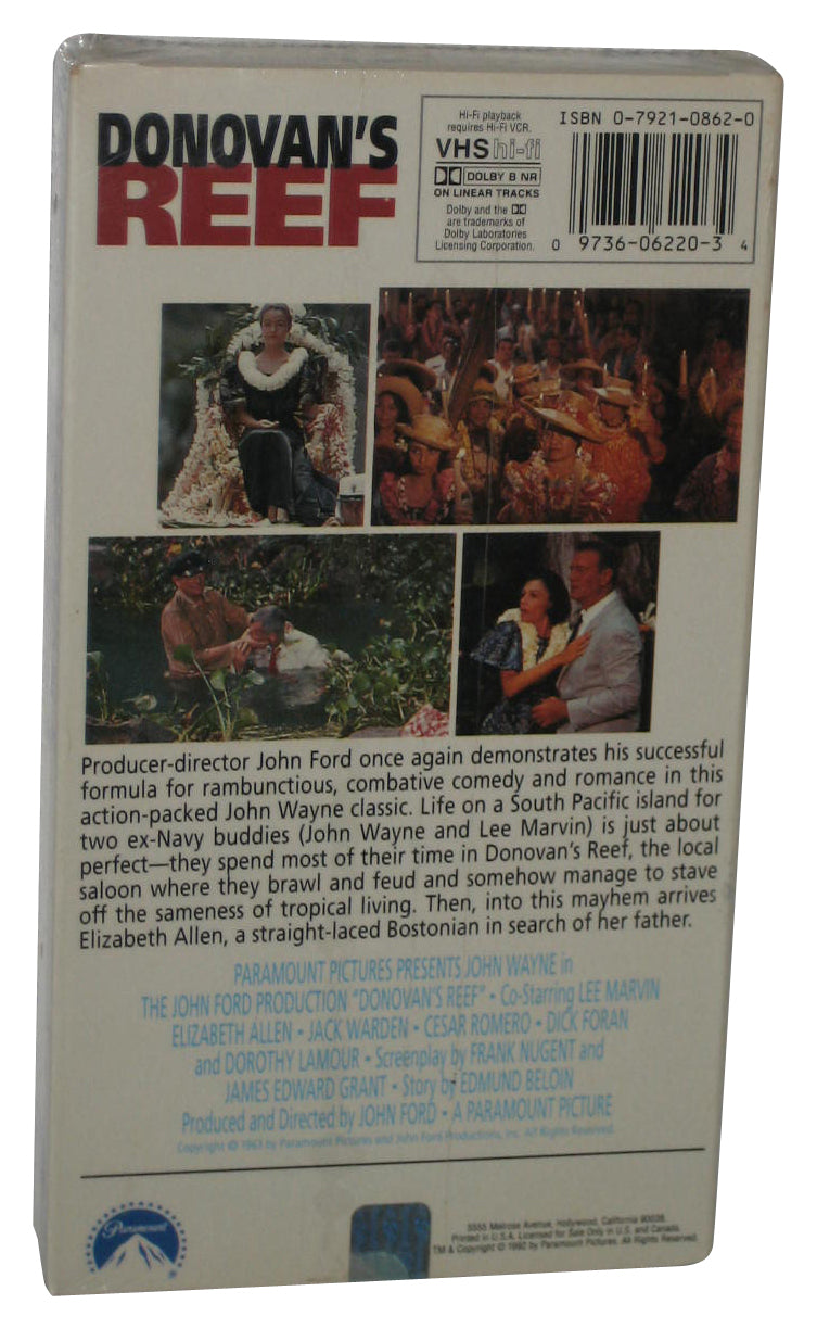 John Wayne Donovan's Reef (1992) Vintage VHS Video Tape