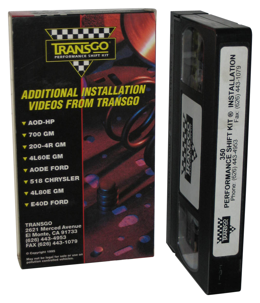 TransGo Performance Shift Kit Installation (1995) Video VHS Gape