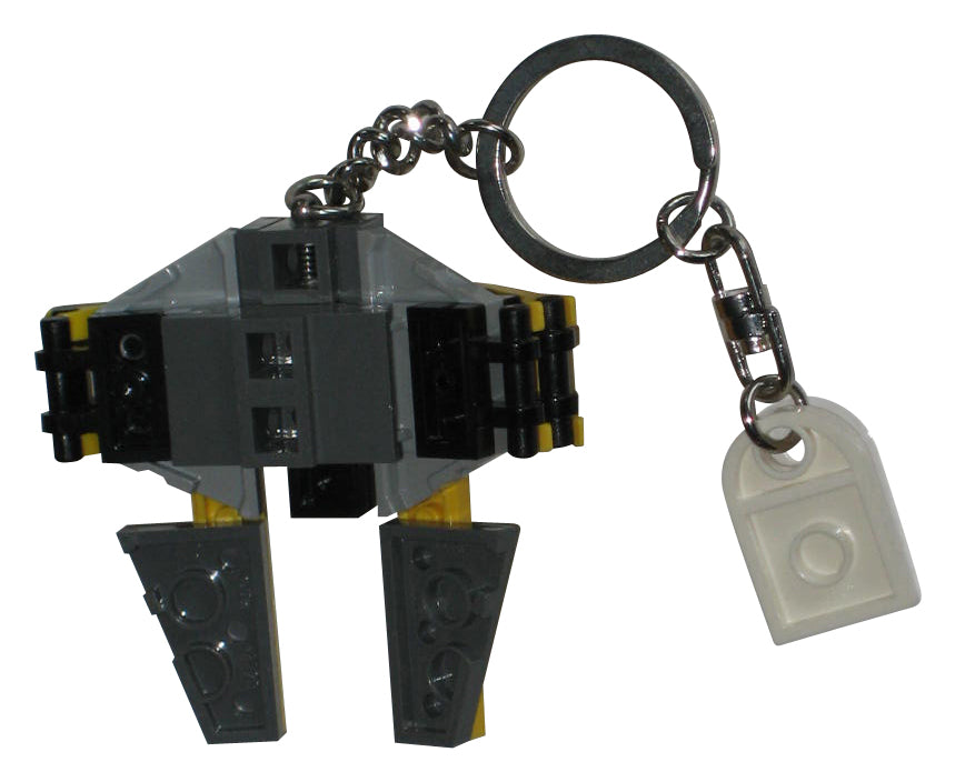 Star Wars LEGO Anakin Jedi Starfighter (2008) Toy Starship Keychain 852247