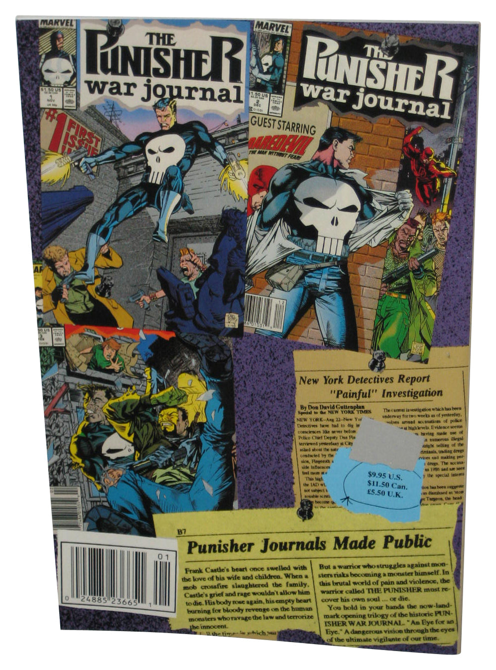 Marvel Comics The Punisher An Eye For An Eye (1992) Paperback Book