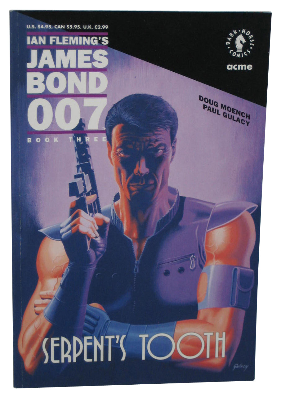 James Bond 007 Ian Felming Serpent's Tooth (1993) Dark Horse Paperback Book
