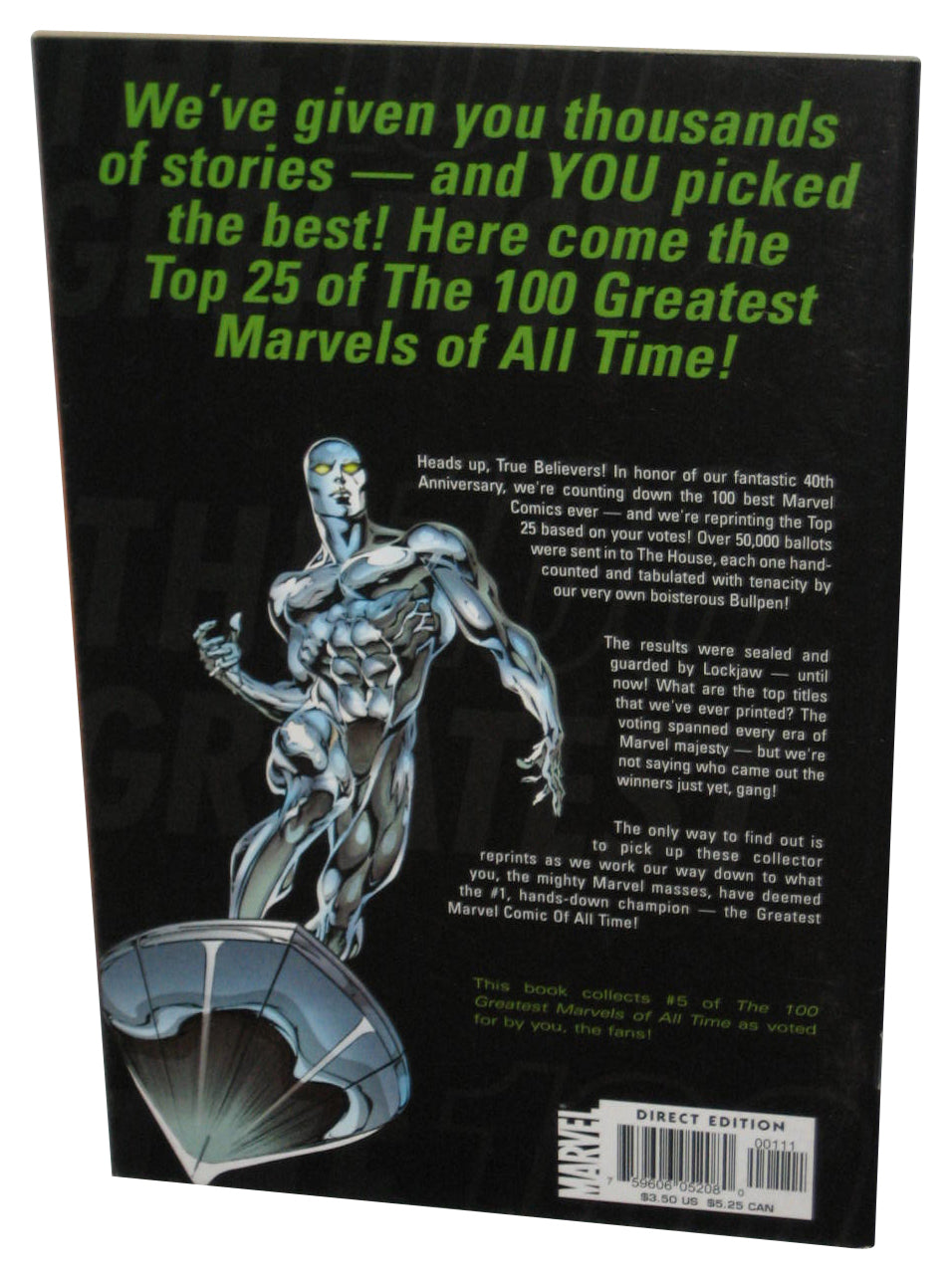 Marvel Comics Presents (2001) The 100 Greatest of All Time Comic Book #5 - (Wolverine Cover)