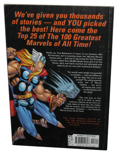 Marvel Comics Presents (2001) The 100 Greatest of All Time Comic Book #17-14 - (Genis-Vell Cover)