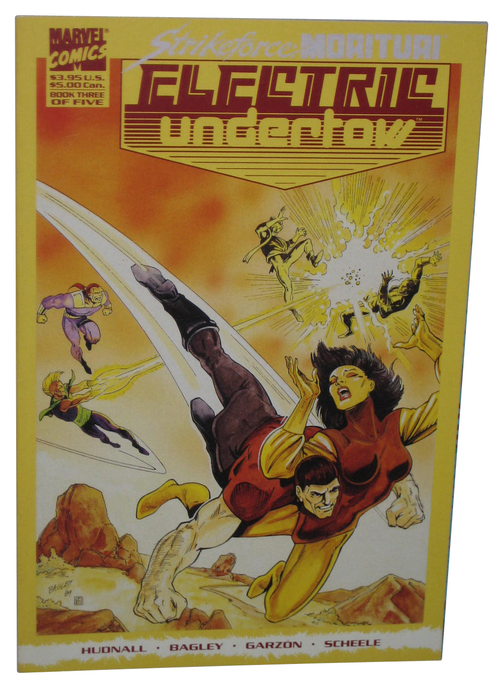 Marvel Comics Strikeforce Morituri Electric Undertow (1990) Paperback Book