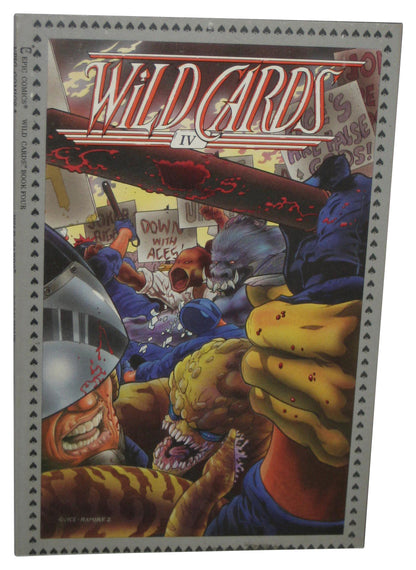 Wild Cards IV (1990) Epic Comics Paperback Book