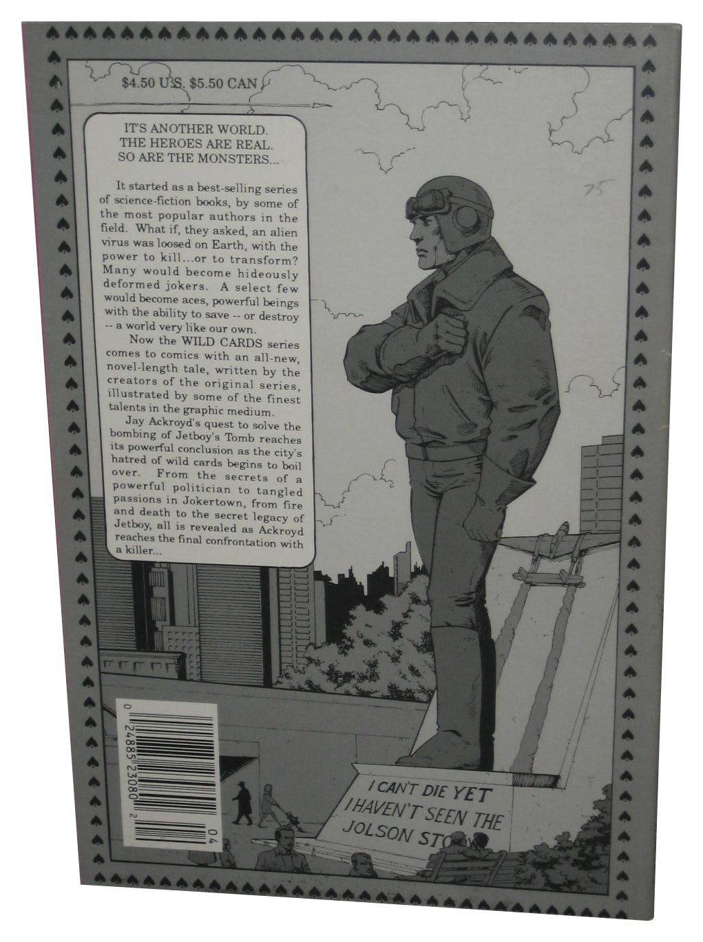 Wild Cards IV (1990) Epic Comics Paperback Book