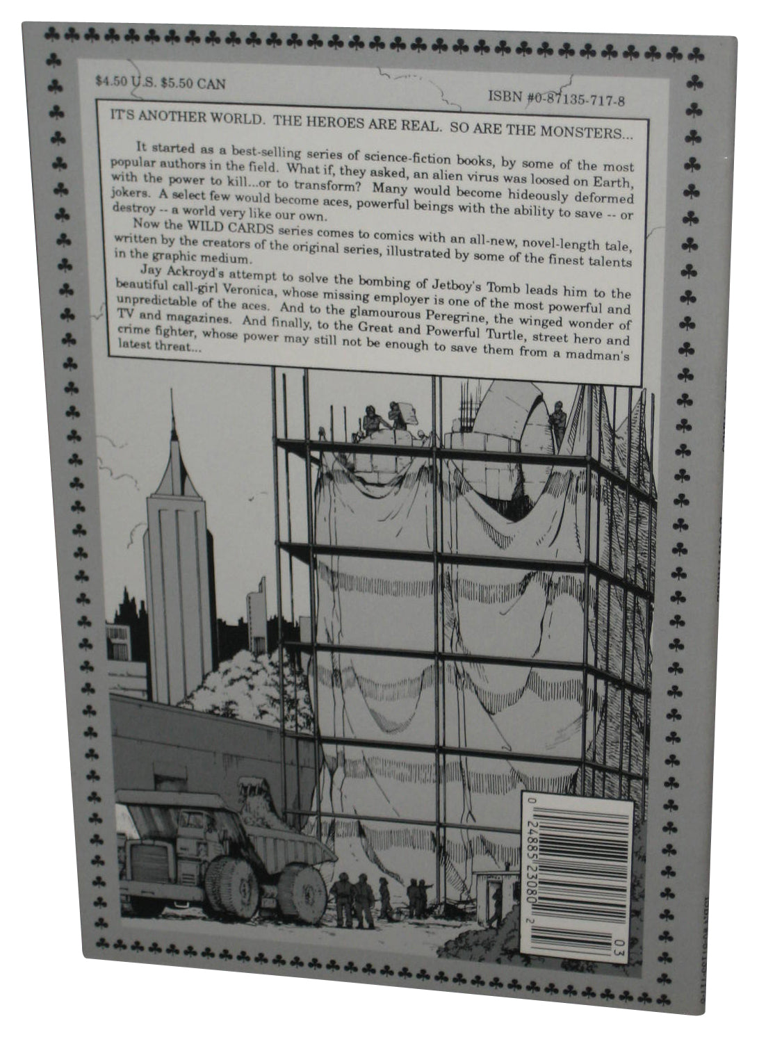 Wild Cards III (1990) Epic Comics Paperback Book