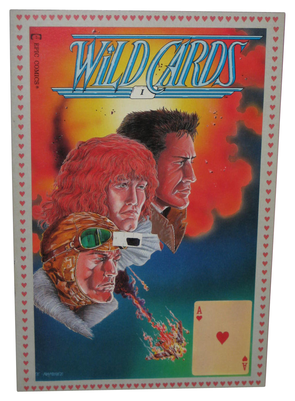 Wild Cards I (1990) Epic Comics Paperback Book