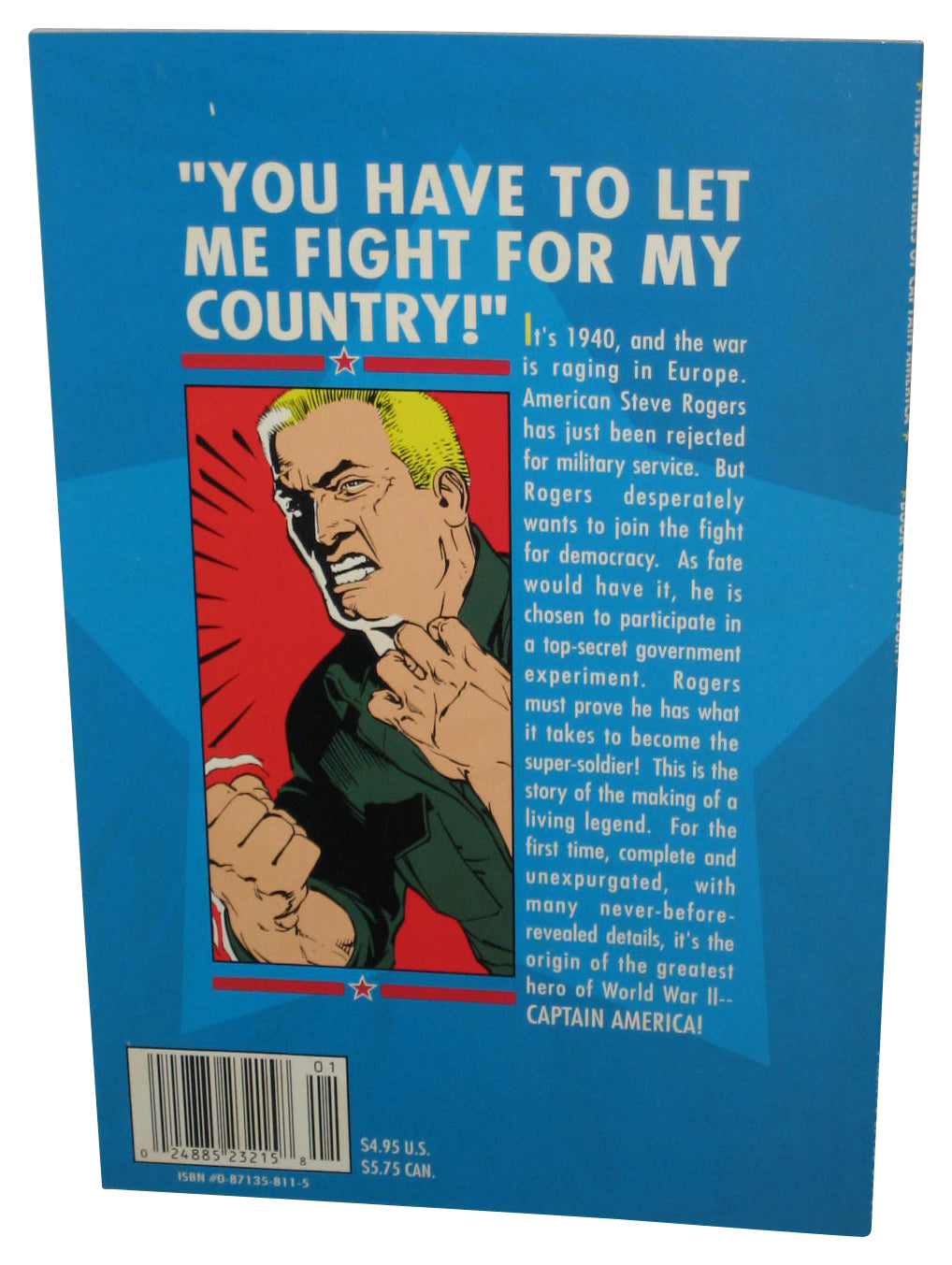 Marvel Adventures of Captain America Sentinela of Liberty (1991) Paperback Book