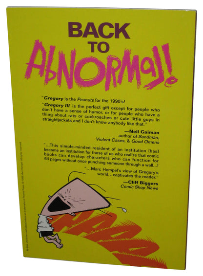 Gregory III Piranha Press Paperback Book - (Marc Hempel)