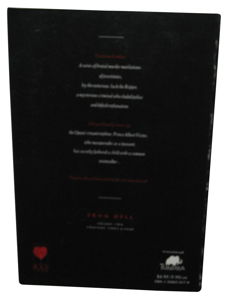 From Hell Vol. 2 Being A Melodrama In Sixteen Parts (1993) Tundra Paperback Book