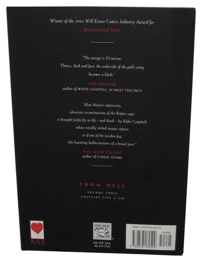 From Hell Vol. 3 Being A Melodrama In Sixteen Parts (1993) Tundra Paperback Book