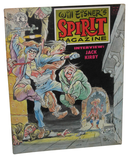 The Spirit Jam Will Eisner (1982) Magazine Paperback Book #39