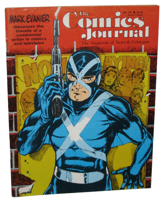 The Comics Journal News & Criticism Mark Evanier Magazine Book #112