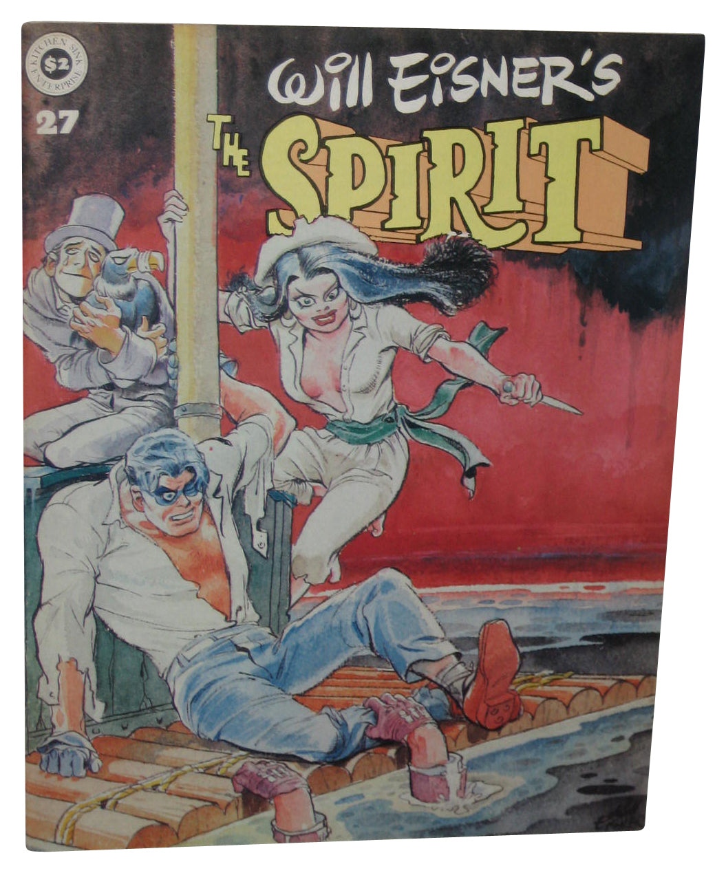 The Spirit Will Eisner (1981) Magazine Paperback Book #27