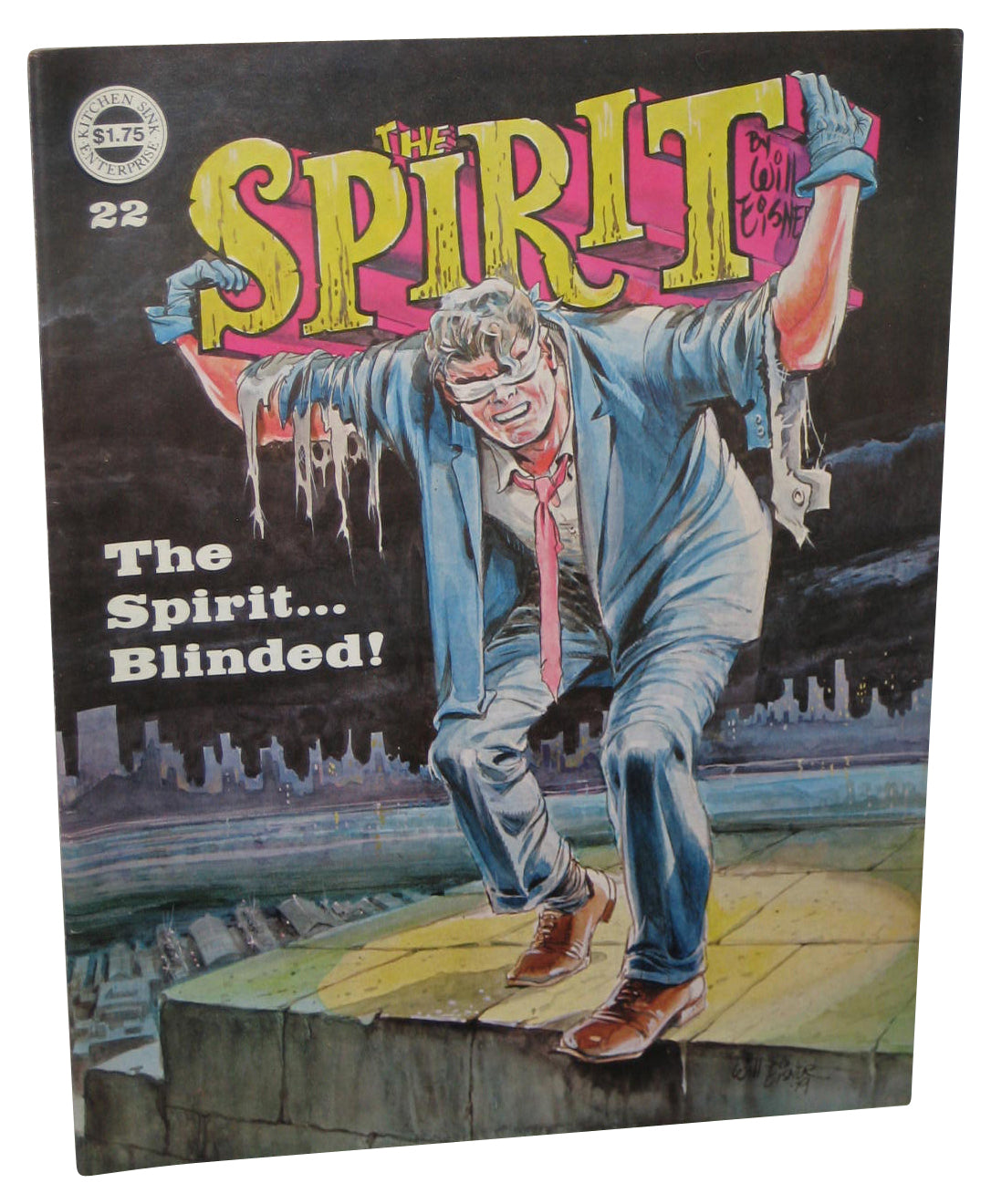 The Spirit Blinded Will Eisner (1979) Magazine Book #22