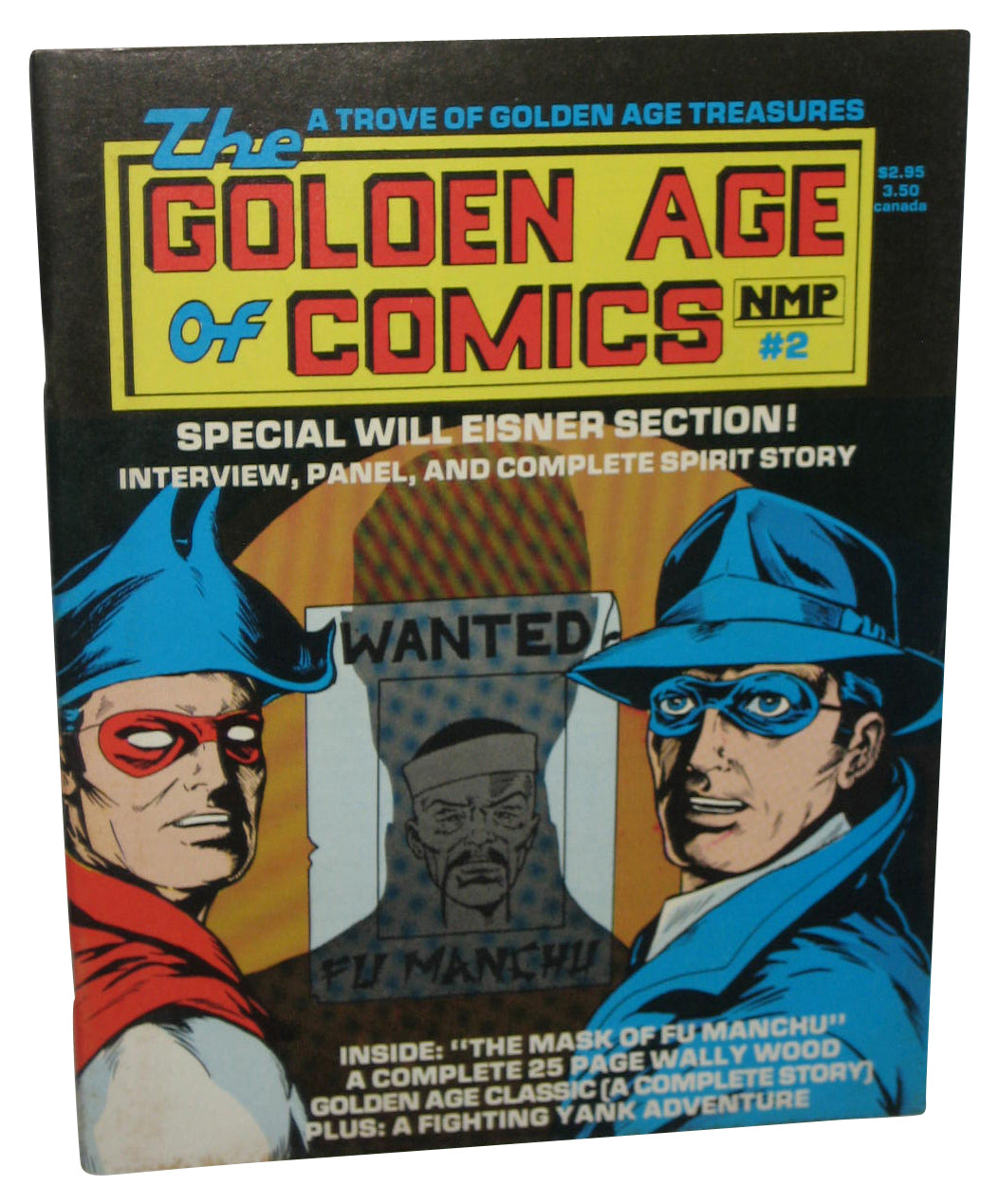 The Golden Age of Comics Will Eisner The Spirit (1982) NMP Magazine Book #2