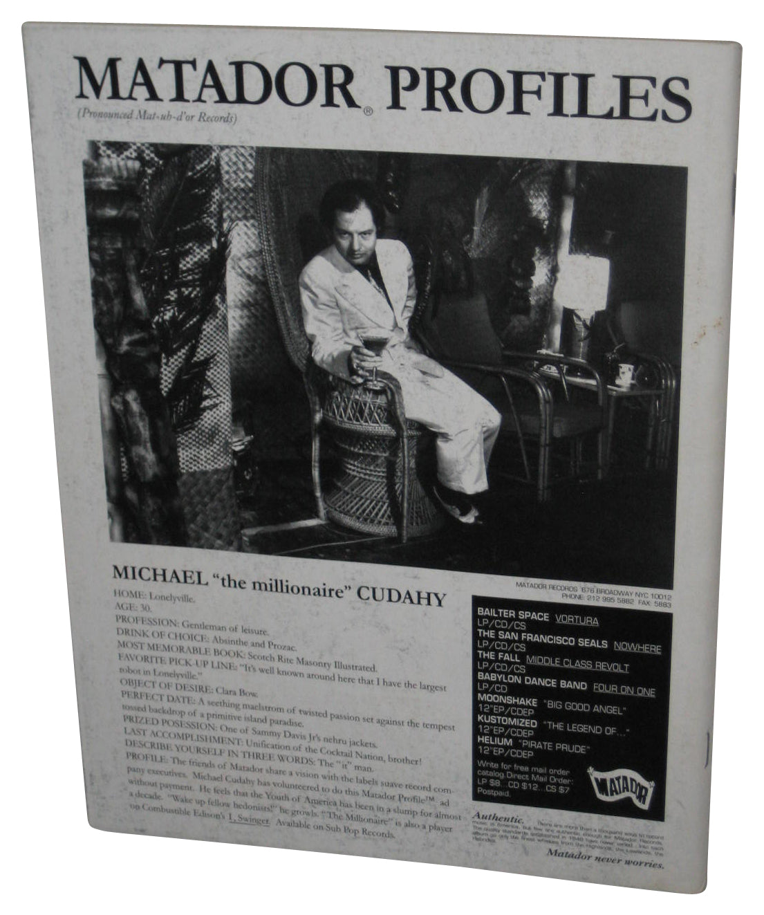 The Comics Journal Neil Gaiman (1994) Magazine Book #169