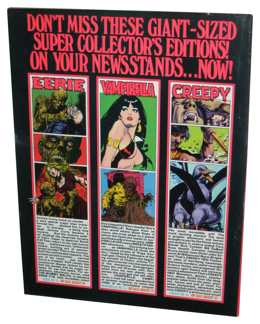 The Spirit Will Eisner October (1976) Magazine Book #16 - (Giant Summer Special)