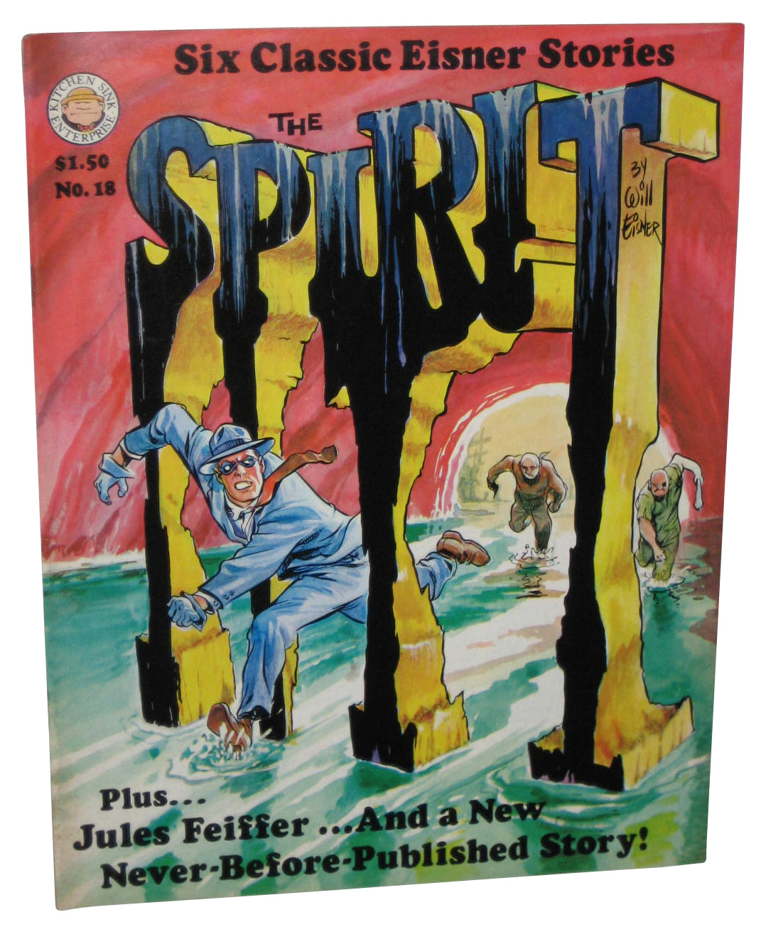 The Spirit Kitchen Sink Comix Will Eisner (1978) Magazine Book #18