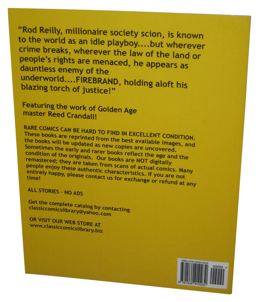 Firebrand His Complete Adventures From Police Comics #1-13 (2016) Paperback Book