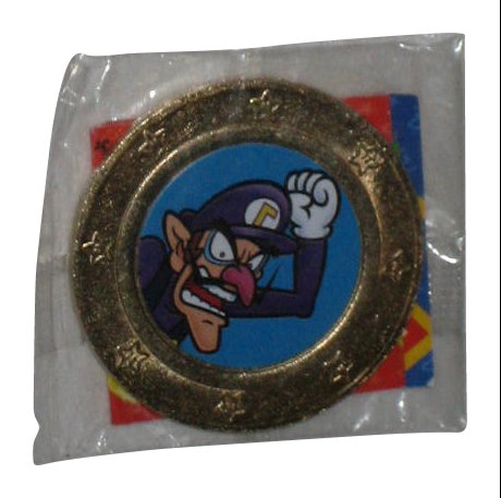 Nintendo Super Mario Bros. Frankford Wonder Ball WaLuigi Gold Coin