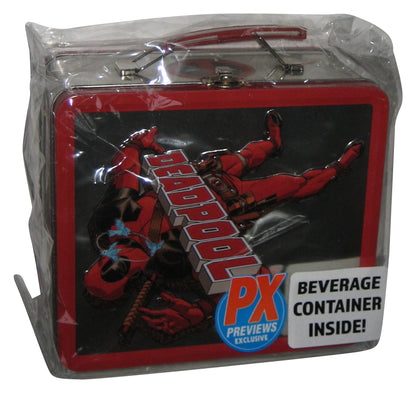 Marvel Comics Deadpool PX Previews Exclusive Tin Titans Lunch Box w/ Drink Container