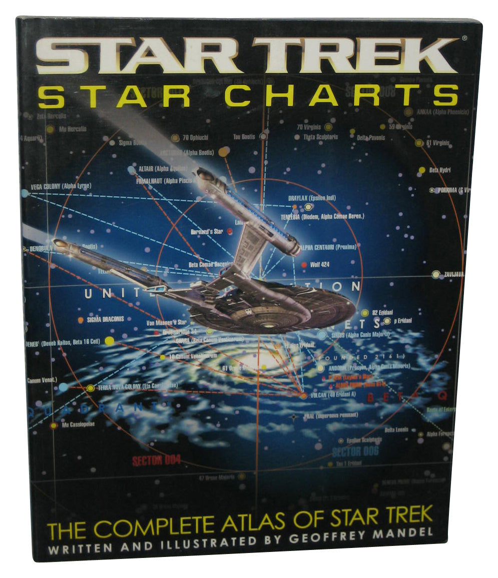 Star Trek Charts The Complete Atlas (2002) Paperback Book