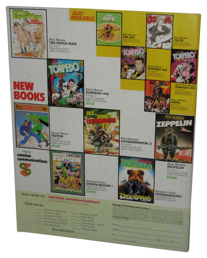 The Comics Journal News & Criticism (1986) Howard Chaykin Magazine Book #109