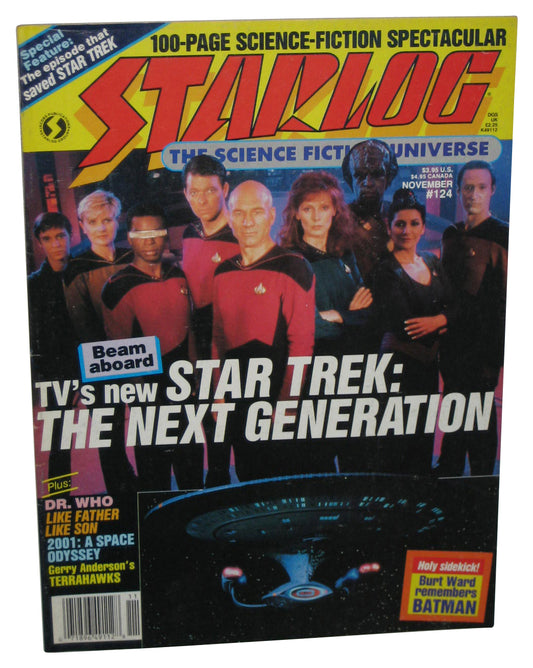 Starlog Star Trek November (1987) Magazine Book #124