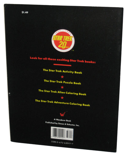 Star Trek 20 Years (1987) Paperback Wanderer Puzzle Book
