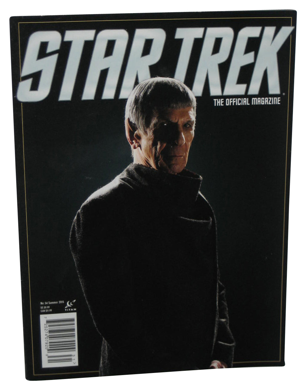 Star Trek Summer 2015 Titan Official Magazine Book No. 54 - (Leonard Nimoy Cover)