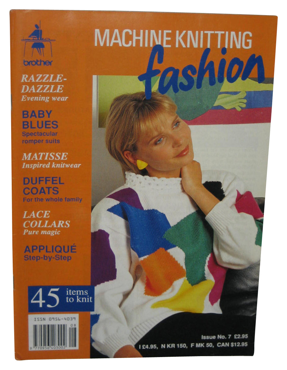 Machine Knitting Fashion Brother Magazine Book Issue No. 7