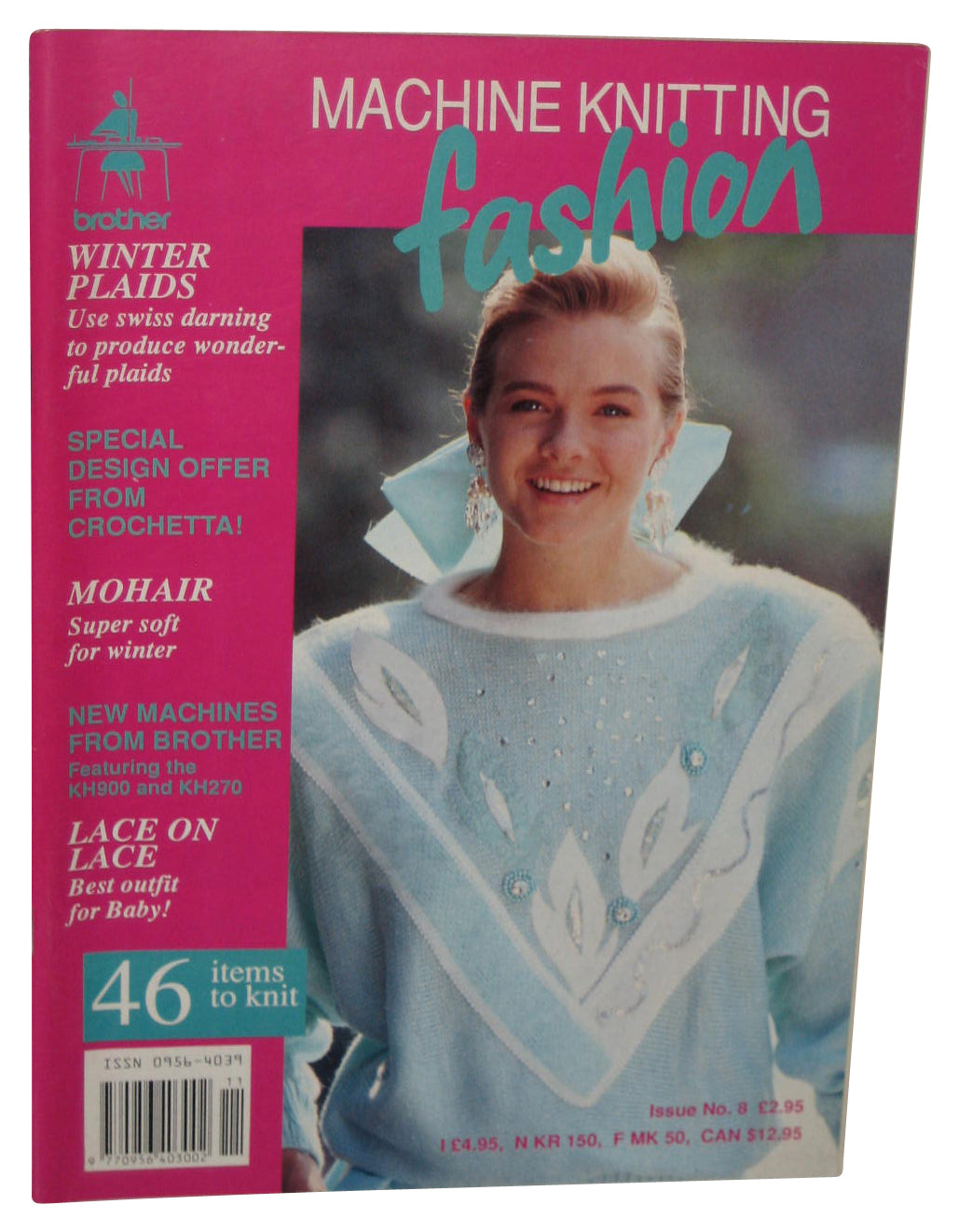 Machine Knitting Fashion Brother Magazine Book Issue No. 8