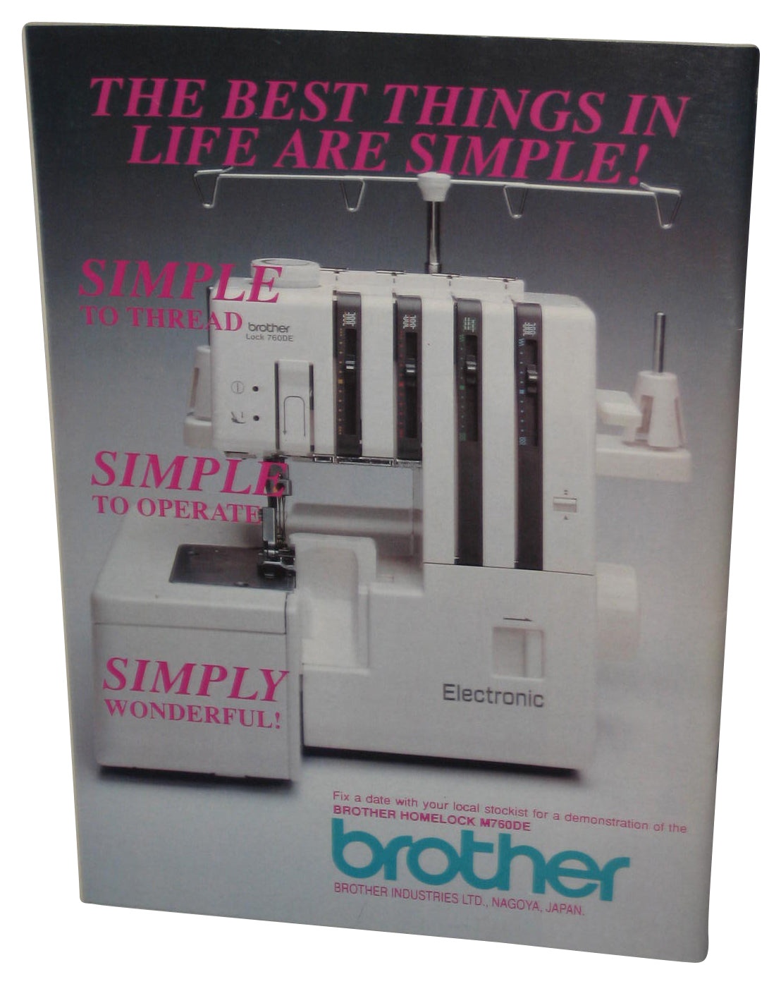 Machine Knitting Fashion Brother Magazine Book Issue No. 8