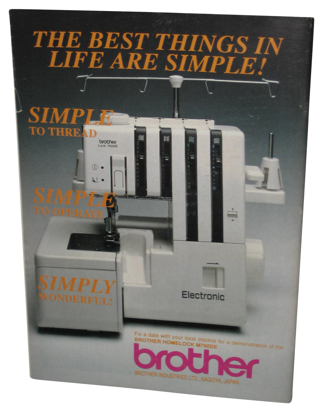 Machine Knitting Fashion Brother Magazine Book Issue No. 9