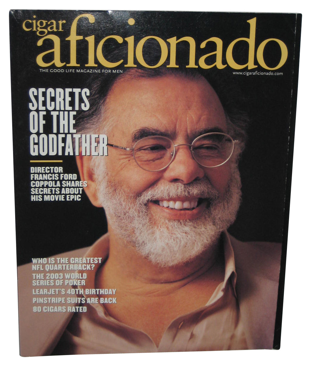 Cigar Aficionado October 2003 Magazine Book - (Secrets of The Godfather Cover)