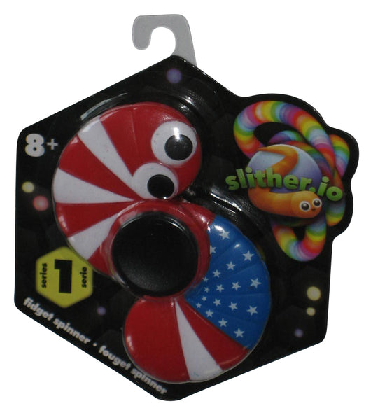 Slither.io Series 1 Red White & Blue Stars (2017) Bonkers Toy Fidget Spinner