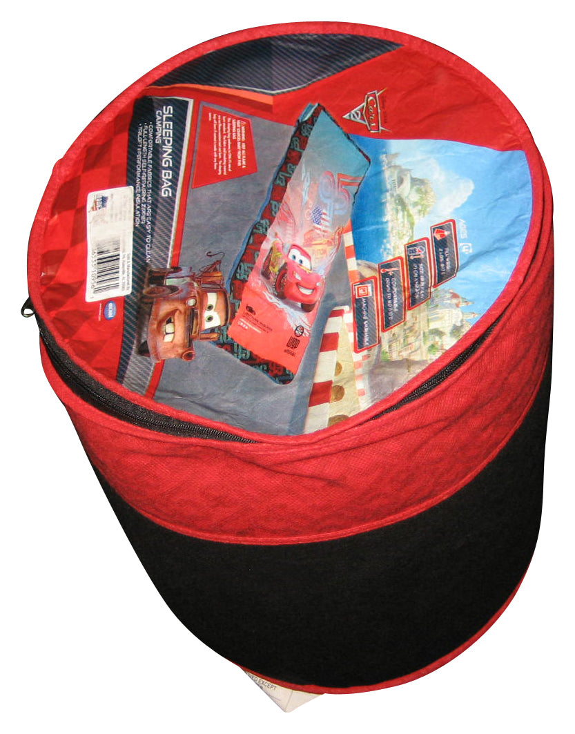 Disney Pixar Cars 2 Movie Lightning McQueen Camping Sleeping Bag