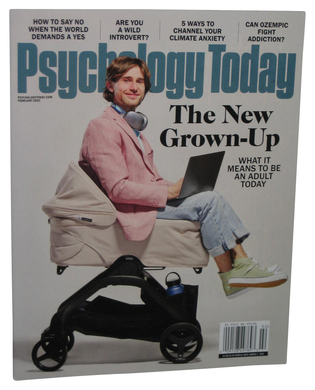 Psychology Today The New Grown-Up February 2025 Magazine Book