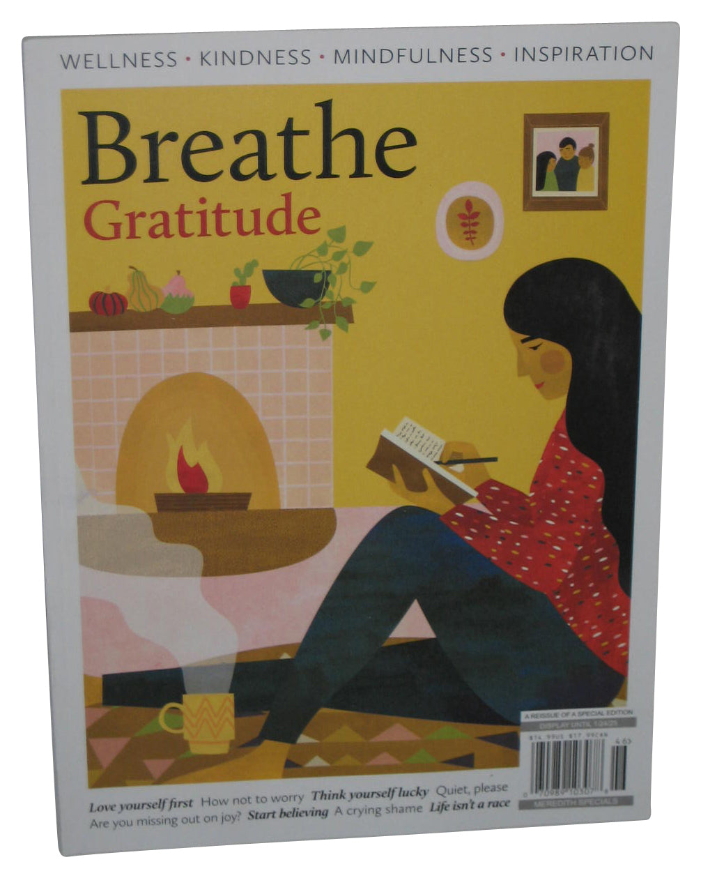 Breathe Gratitude (2024) Magazine Book - (Wellness Kindness Mindfulness Inspiration)