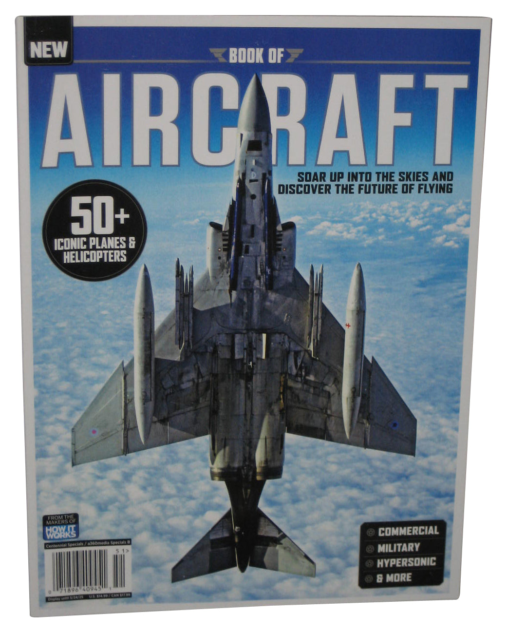 Book of Aircraft (2025) Magazine Book - (50+ Iconic Planes & Helicopters)