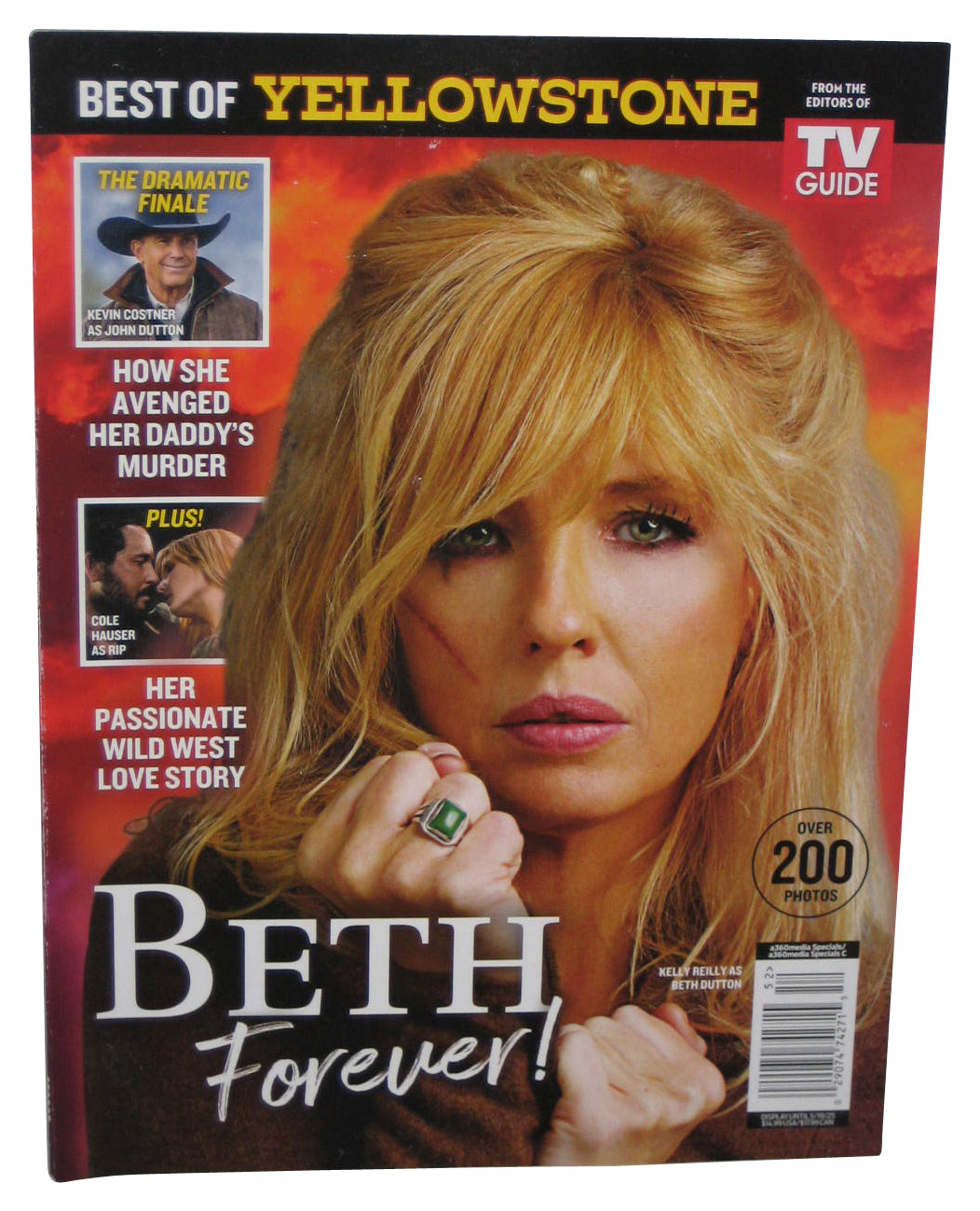 Best of Yellowstone TV Guide Beth Forever (2025) Magazine Book