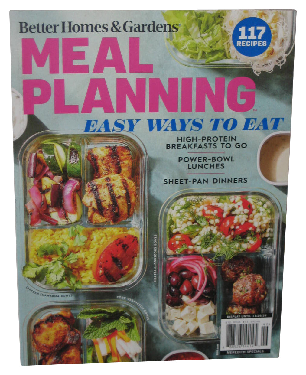 Better Homes & Gardens Meal Planning (2025) Magazine Book - (Easy Ways To Eat)