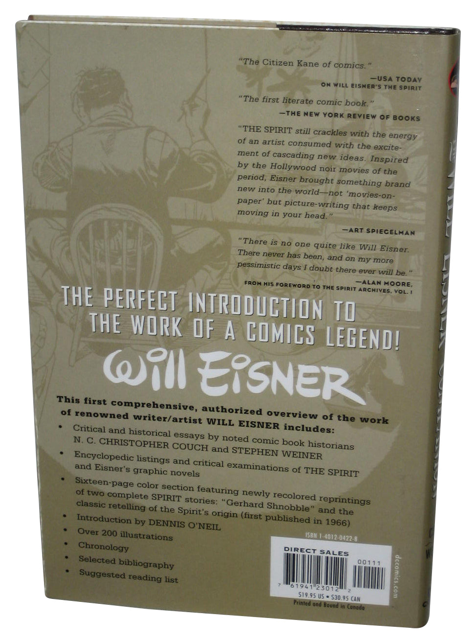 DC Comics The Will Eisner Companion (2004) Hardcover Book