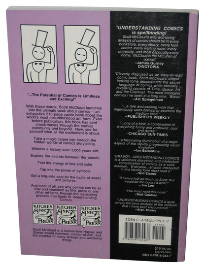 Understanding Comics The Invisible Art (1997) Paperback Book