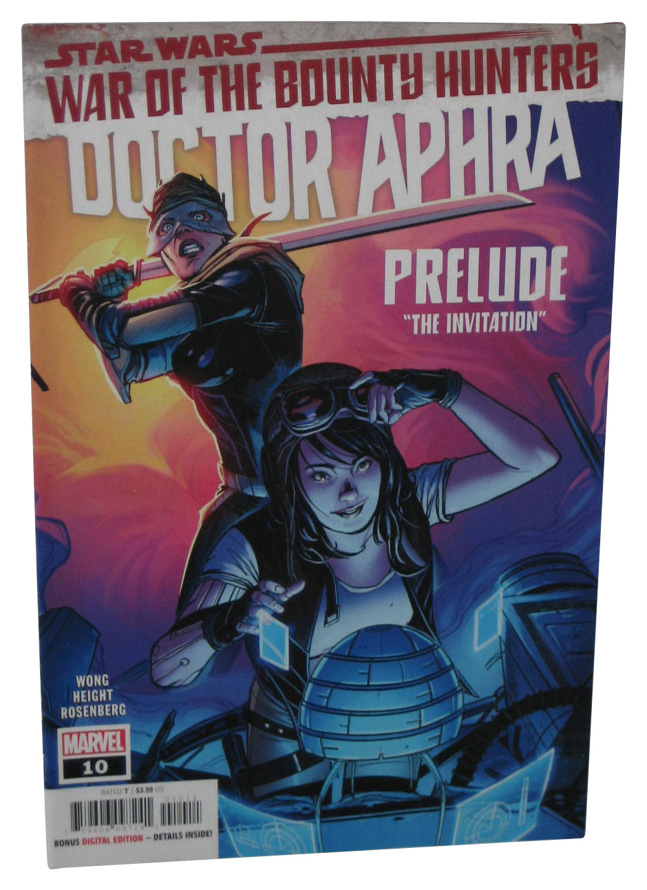 Star Wars Bounty Hunters Doctor Aphra Prelude Invitation Marvel Comic Book #10