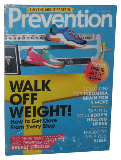 Prevention October 2021 Magazine Book - (Walk Off Weight)