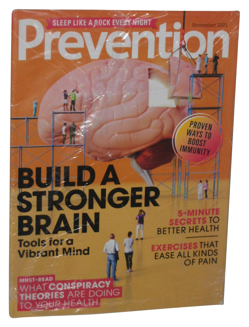 Prevention November 2021 Magazine Book - (Build A Stronger Brain)