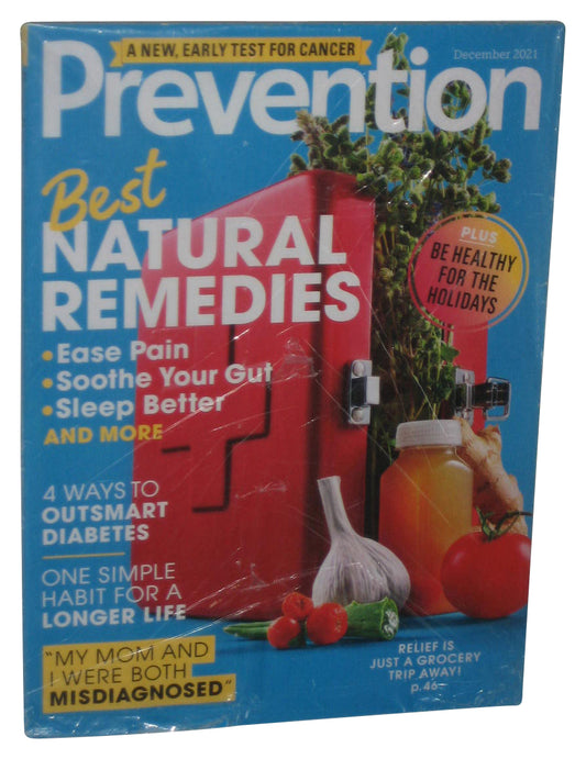Prevention December 2021 Magazine Book - (Best Natural Remedies)